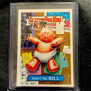 Garbage Pail kids card